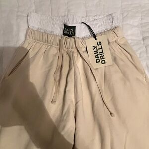 Daily Drills Boxer Sweatpant Xs/s Sand